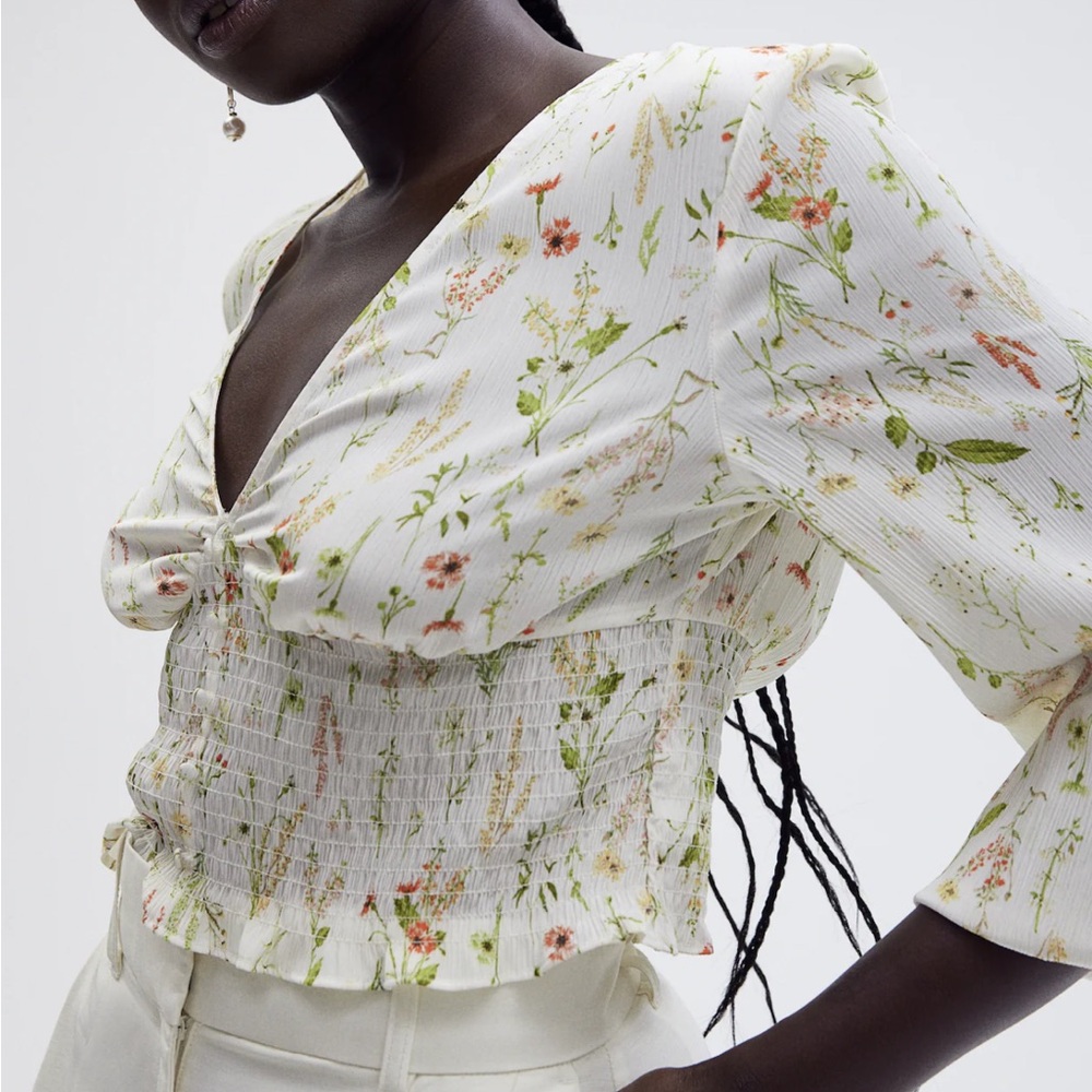 H&M floral shirt